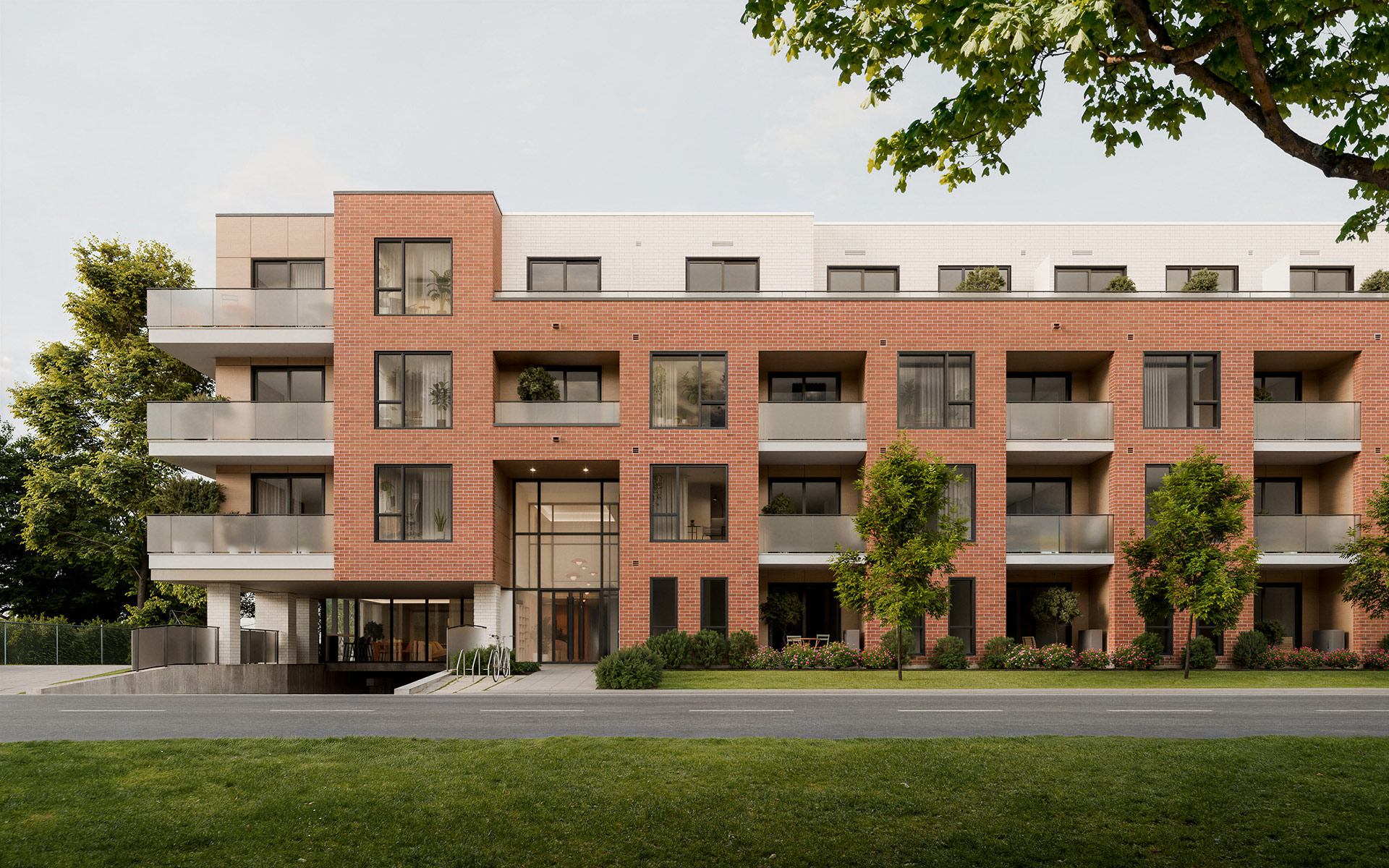 Extérieur du bâtiment Boisé Boisé au 2355 Rue des Pyrénées dans Bois-Franc